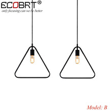 Load image into Gallery viewer, ECOBRT Vintage Loft Pendant Lights Lamps