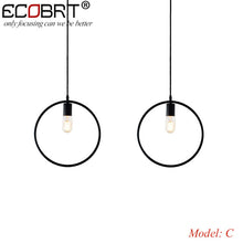 Load image into Gallery viewer, ECOBRT Vintage Loft Pendant Lights Lamps