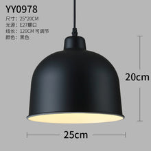 Load image into Gallery viewer, Nordic restaurant lamps Modern minimalist