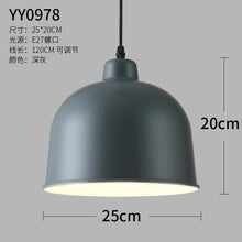 Load image into Gallery viewer, Nordic restaurant lamps Modern minimalist